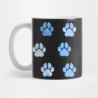 Paw Print Sticker Pack Periwinkle Prints Mug